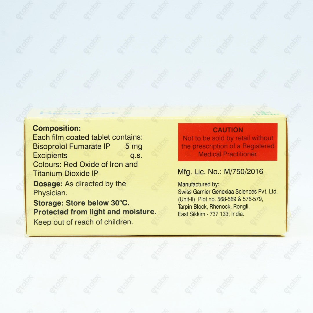 BISONEXT 5MG TAB 15'S