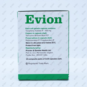 Evion 400mg Capsule 20