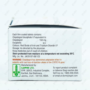 CLOPITAB 150MG Tablets 10'S