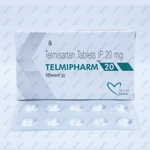 Telmipharm 20mg Tablet 10's