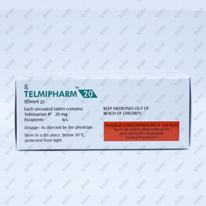 Telmipharm 20mg Tablet 10's