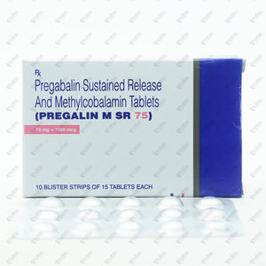 Pregalin M SR 75 Tablet 15's