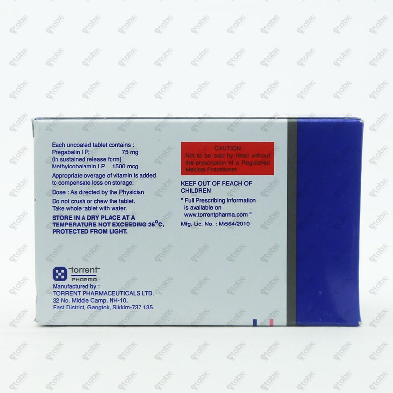 Pregalin M SR 75 Tablet 15's