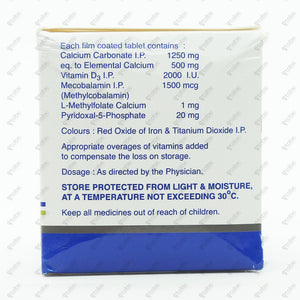 Shelcal XT Tablets 15's