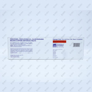 Supergin Cold Tablets 10s