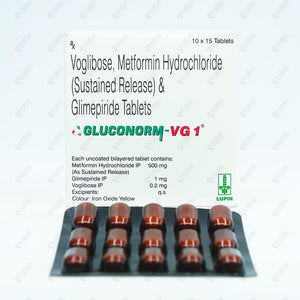 GLUCONORM VG1 Tablets (15's)