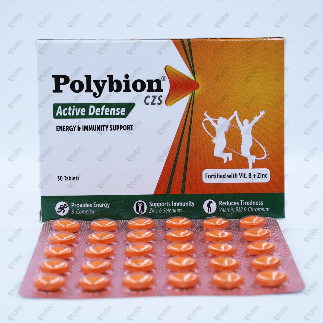 Polybion Active CZS Tablets 30's