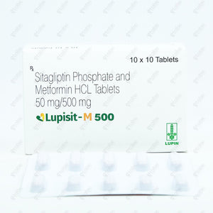 Lupisit M 500MG Tablets 10's