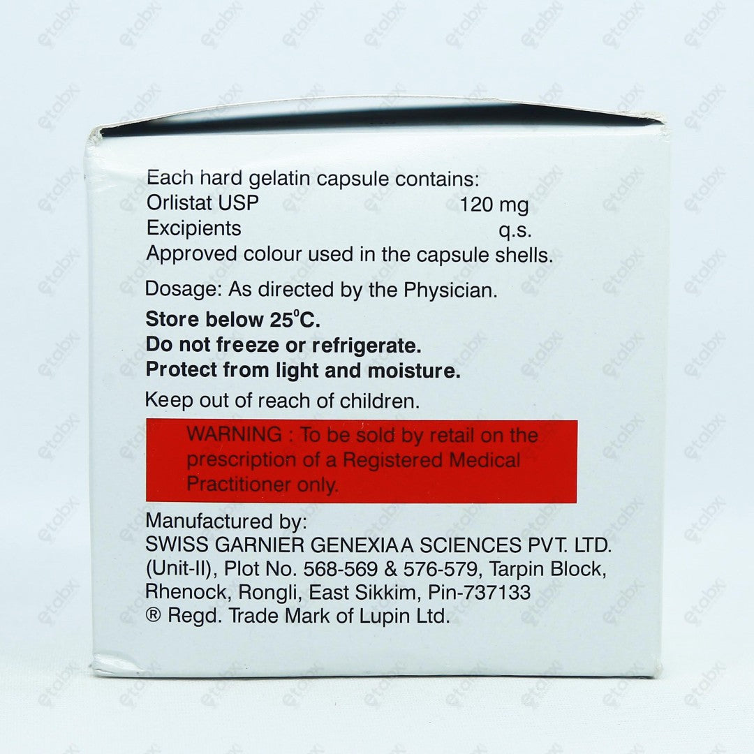 LIPOCUT 120mg Capsules (10's)
