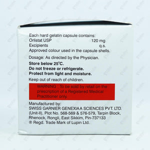 LIPOCUT 120mg Capsules (10's)