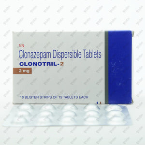 Clonotril 2 Tablet 15's