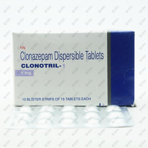 Clonotril 1 Tablet 15's