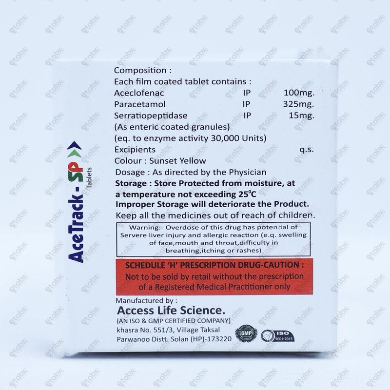 Acetrack SP Tablet 10's
