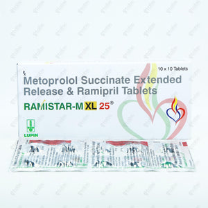 Ramistar M XL 25 Tablet 10's