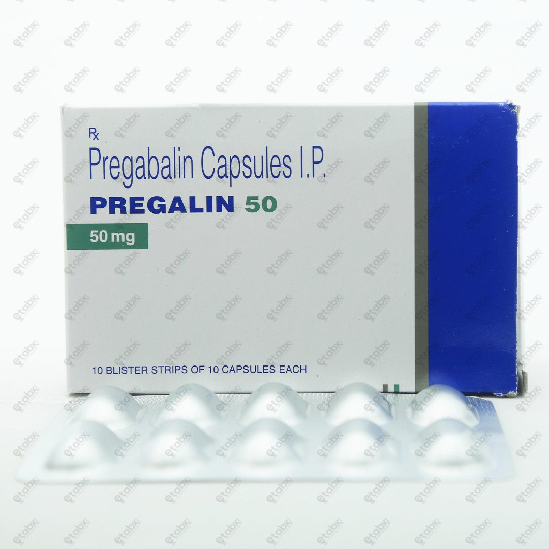 Pregalin 50 Capsule 10's