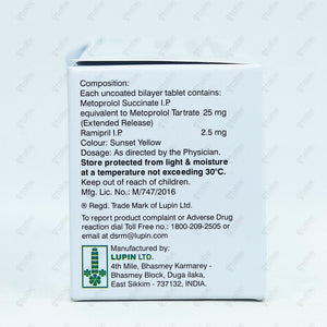 Ramistar M XL 25 Tablet 10's