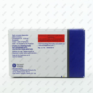 CLONOTRIL 0.25 Tablet 15's