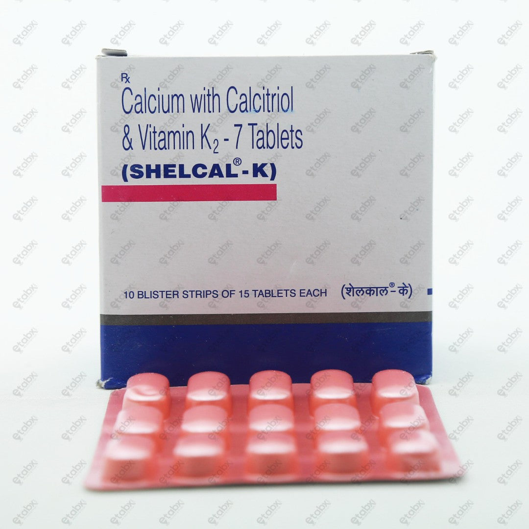 Shelcal K Tablet 15's