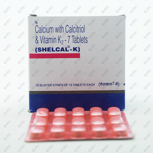 Shelcal K Tablet 15's