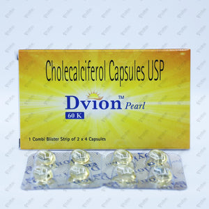 Dvion Perarl 60K Capsules 2x4's