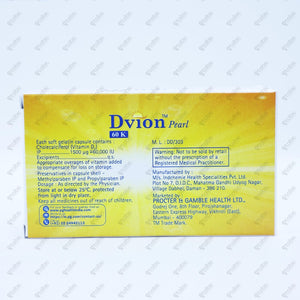 Dvion Perarl 60K Capsules 2x4's