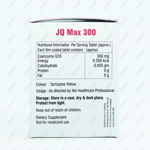 JQ Max 300mg Tablet 10's