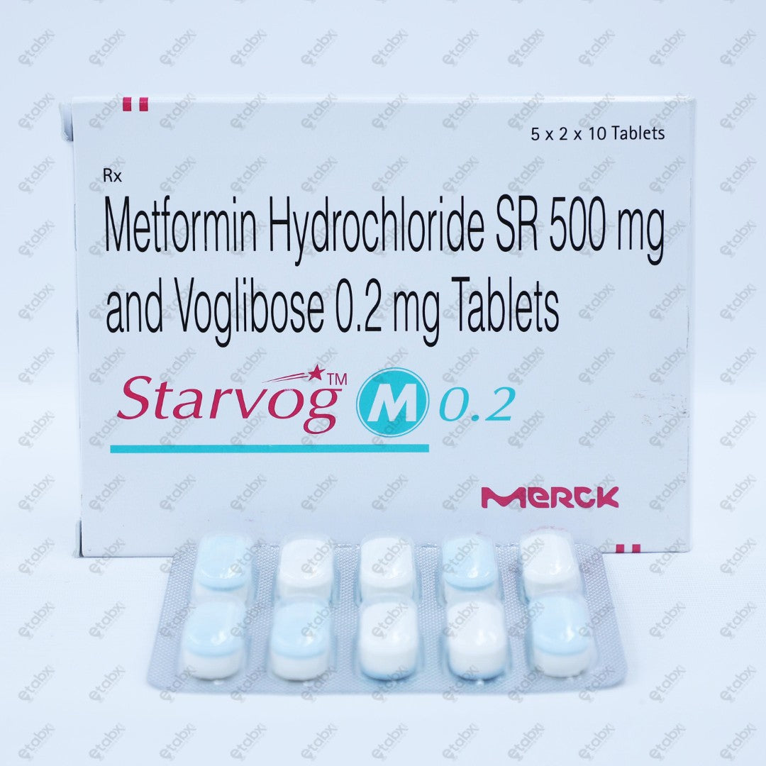 Starvog M 0.2mg Tablet 10's