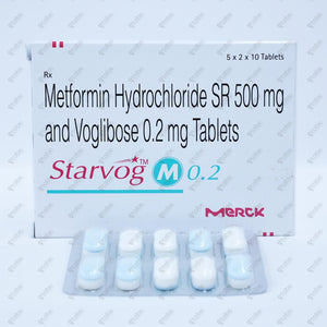 Starvog M 0.2mg Tablet 10's