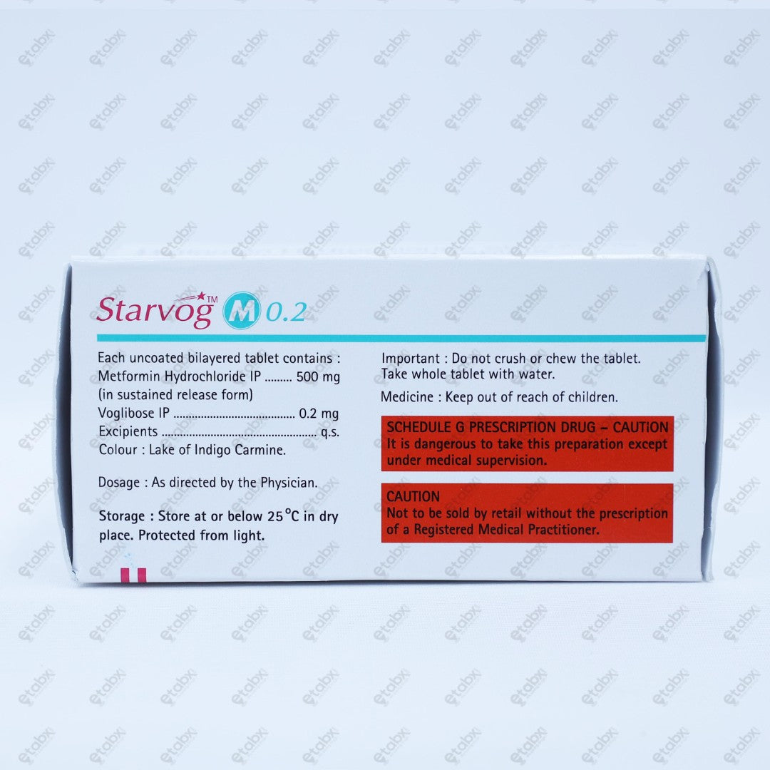 Starvog M 0.2mg Tablet 10's