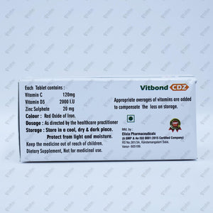 Vitbond CDZ Tablet 10's