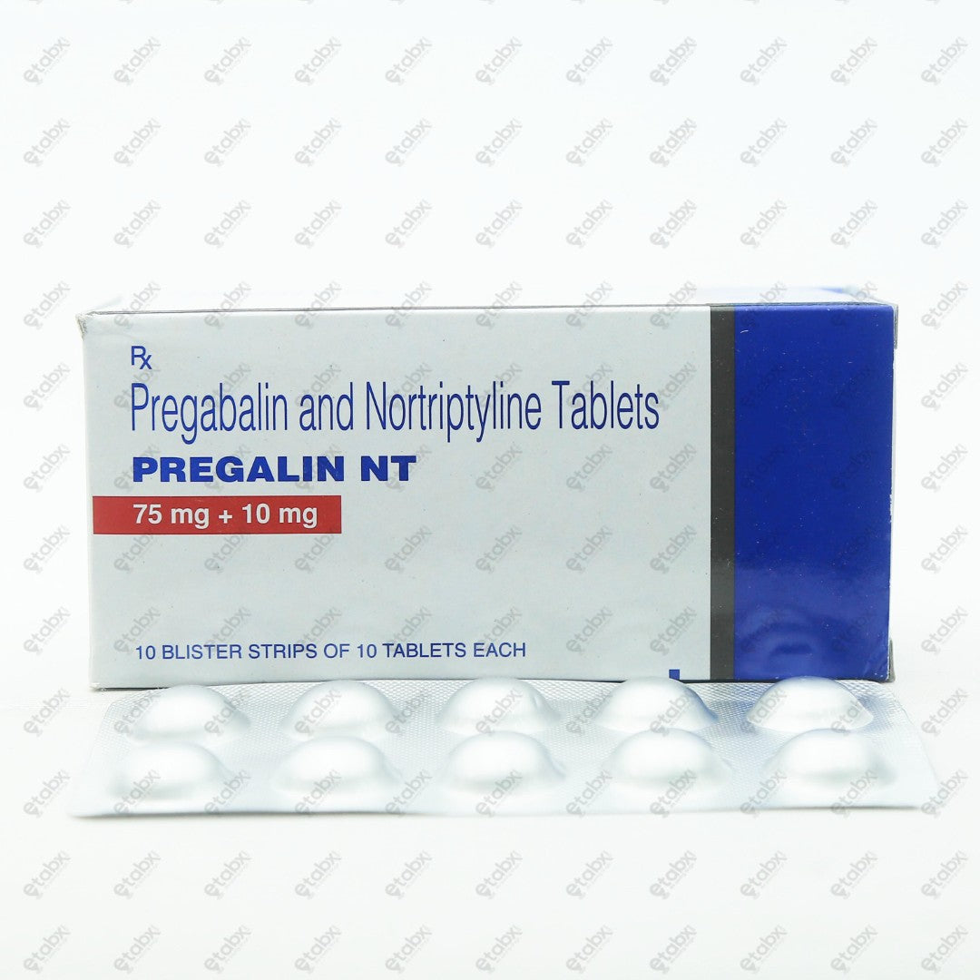 PREGALIN NT 75/10mg Tablet 10's