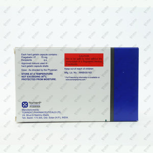 PREGALIN 75 Capsule 15's