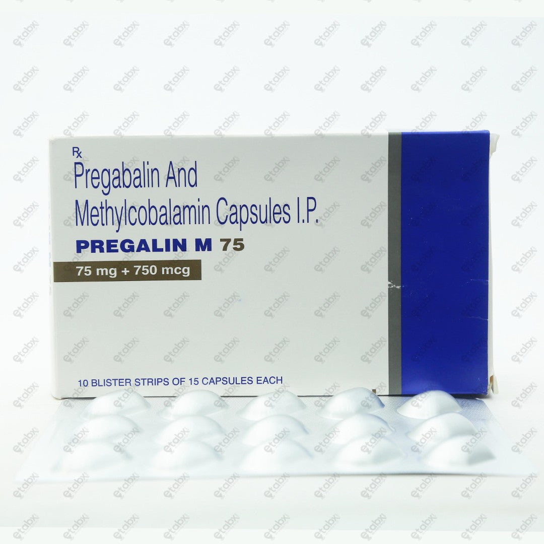 PREGALIN M 75 Tablets 15's