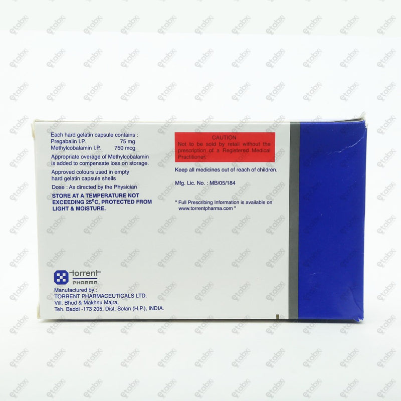 PREGALIN M 75 Tablets 15's