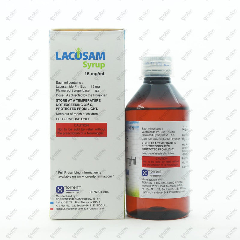 Lacosam Syrup 15mg/200ml