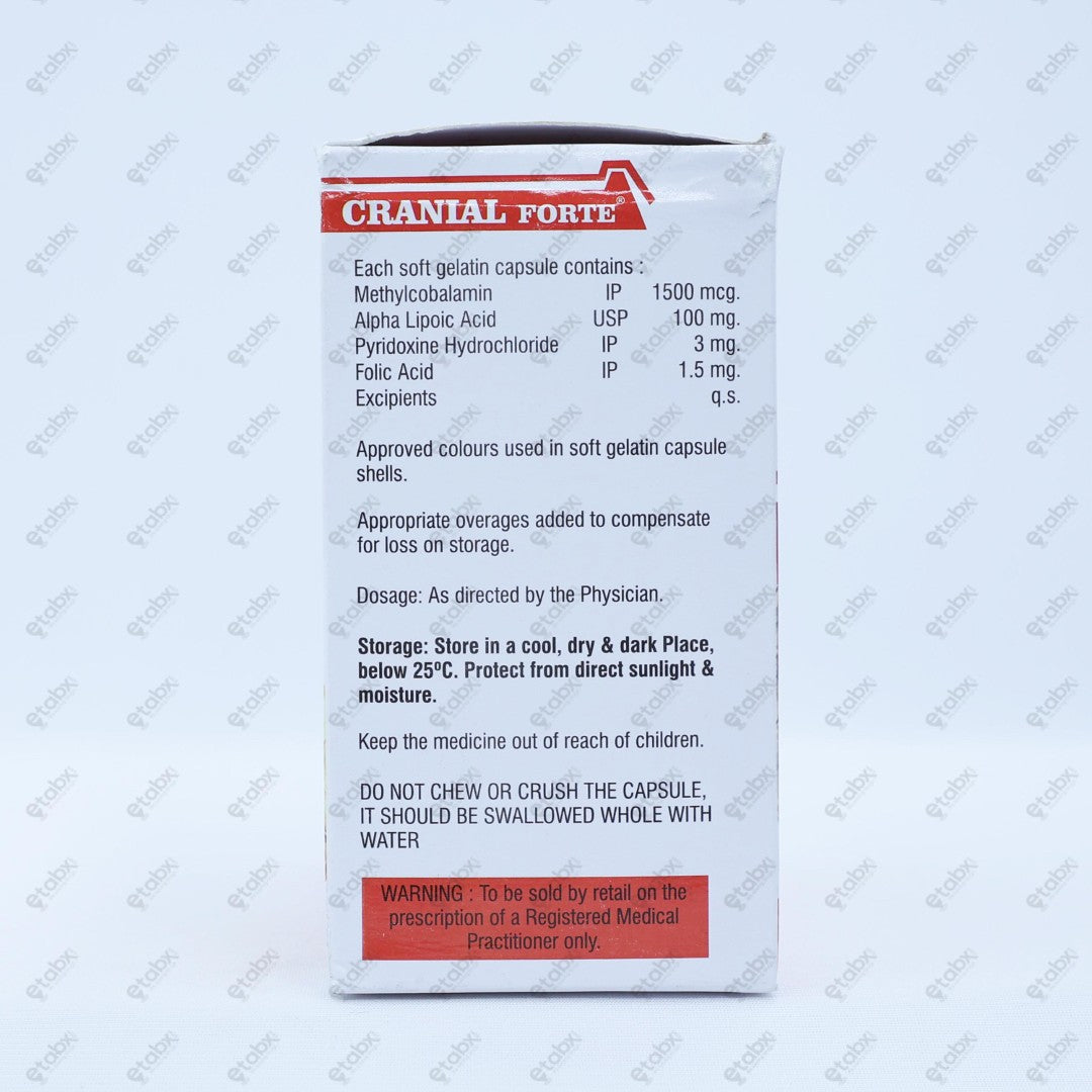 Cranial Forte Softgel Capsules 10'S