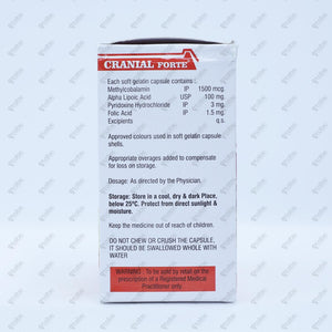 Cranial Forte Softgel Capsules 10'S
