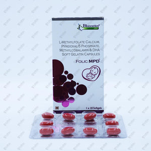 Folic MPD Capsules 10's