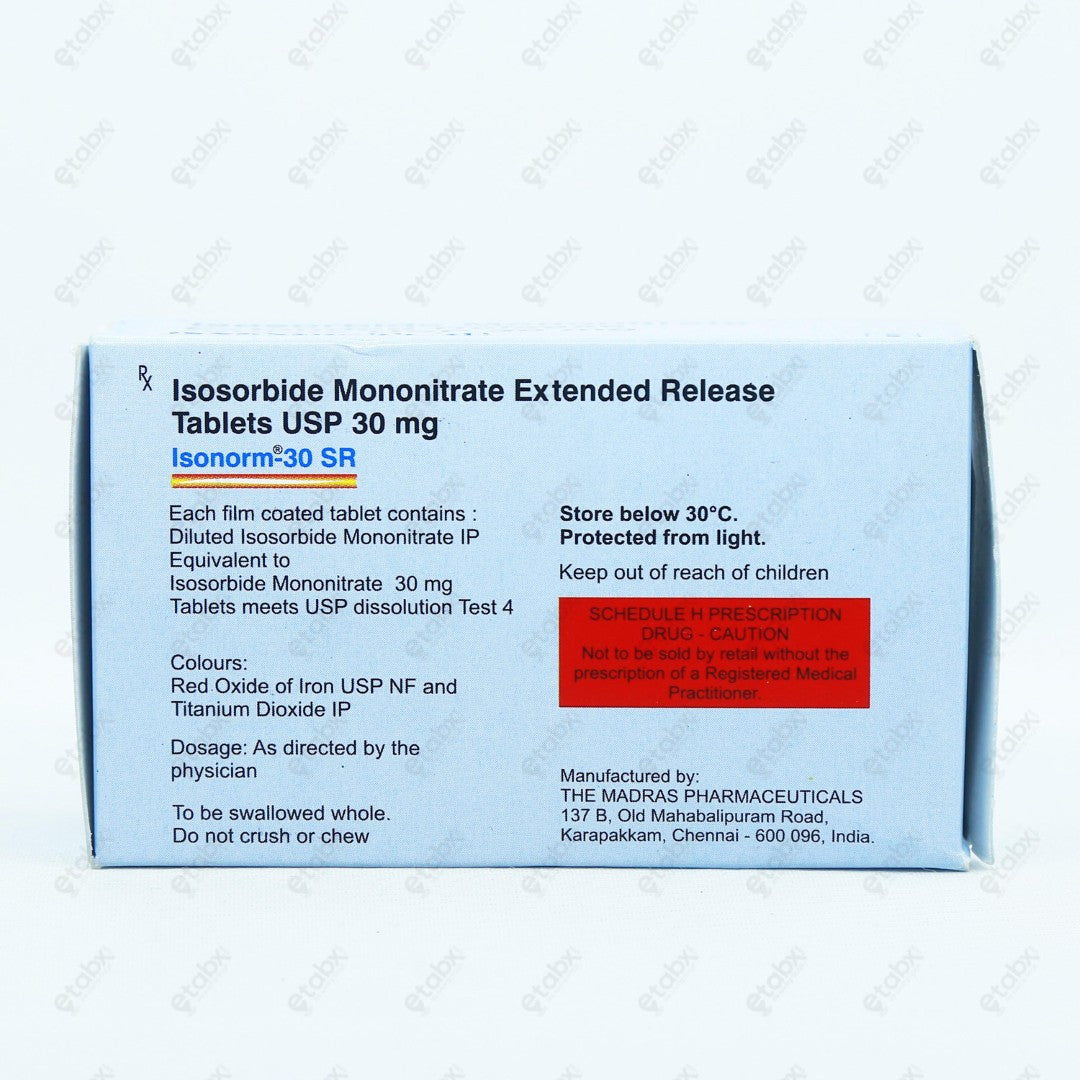 Isonorm SR 30mg Tablet 10's