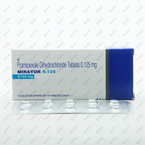 MIRATOR 0.125mg Tablets (10's)