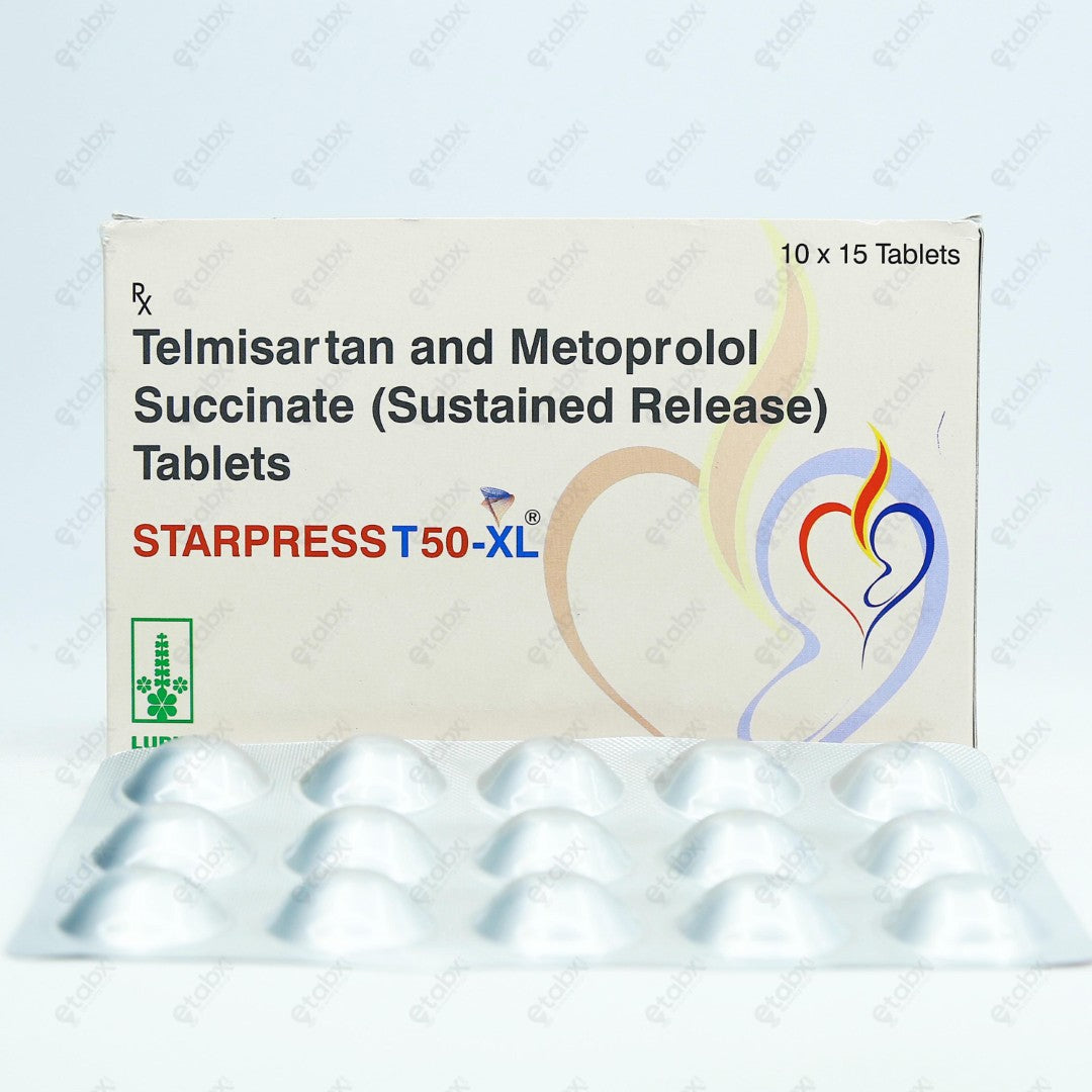 STARPRESS T XL 50mg Tablet 15's