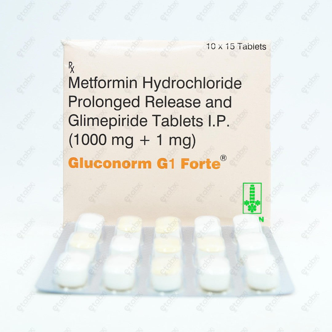 Gluconorm G1 Forte Tablet 15's