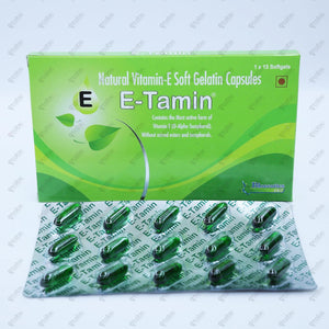 E-Tamin 15's Caps