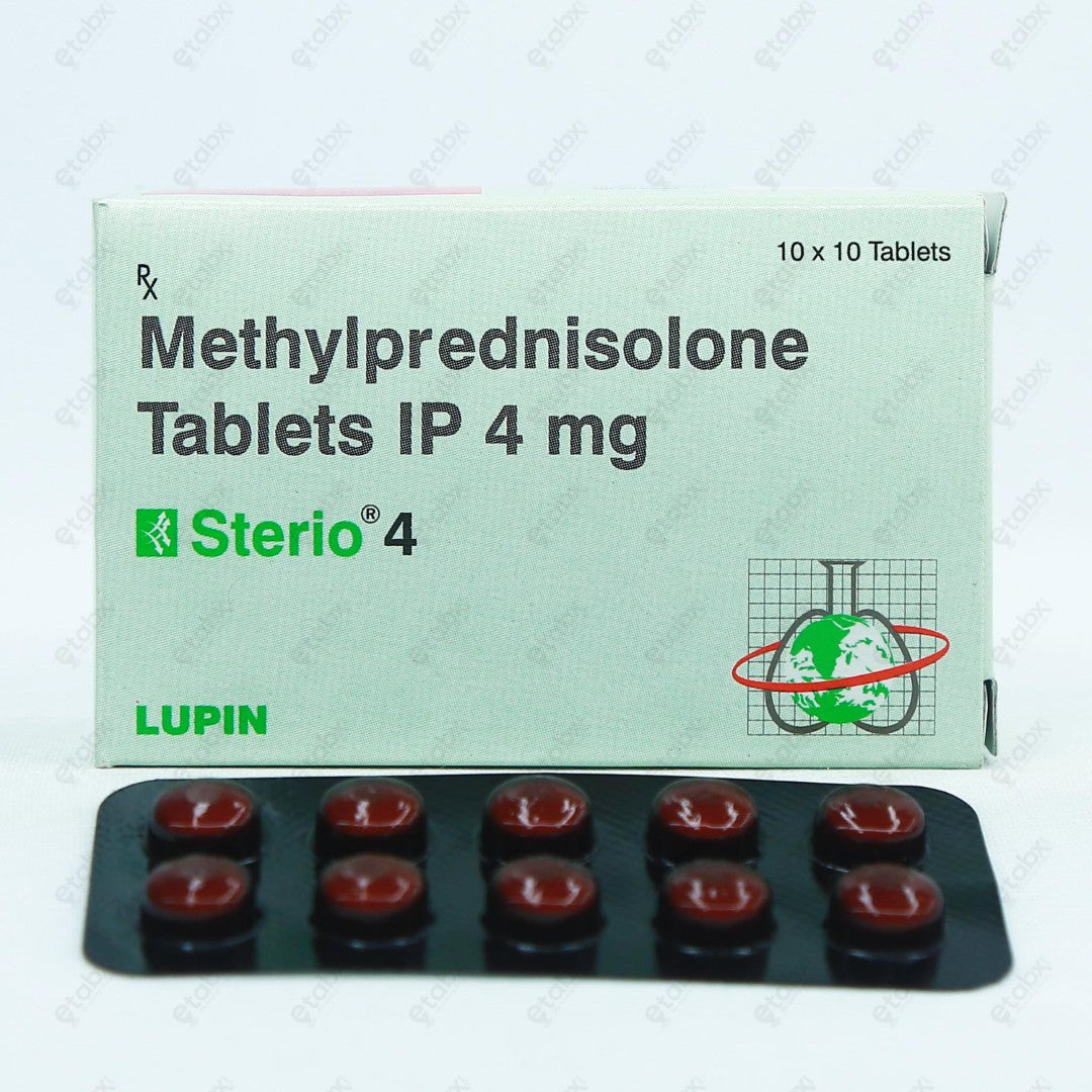 Sterio 4mg Tablet 10's