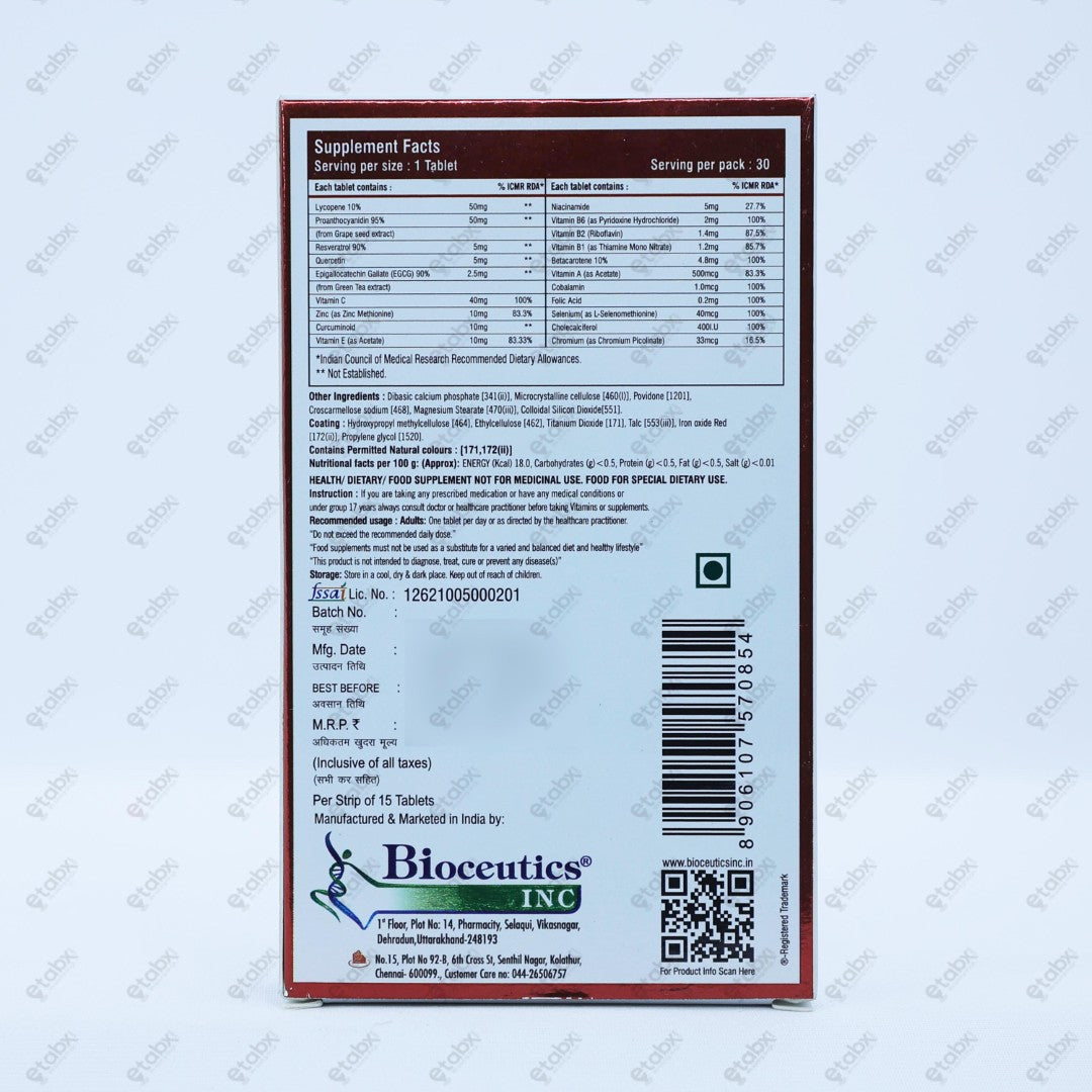 Lyconex Forte Tablets 15's