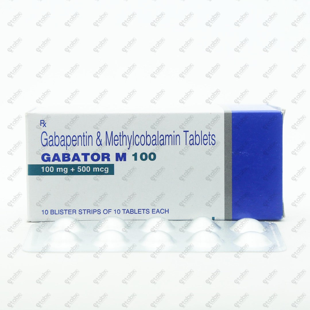 Gabator M 100 Tablet 10'S