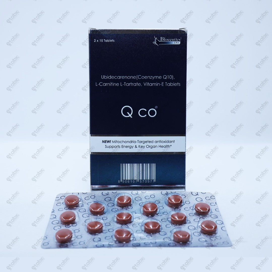 Q CO Tablet 15's