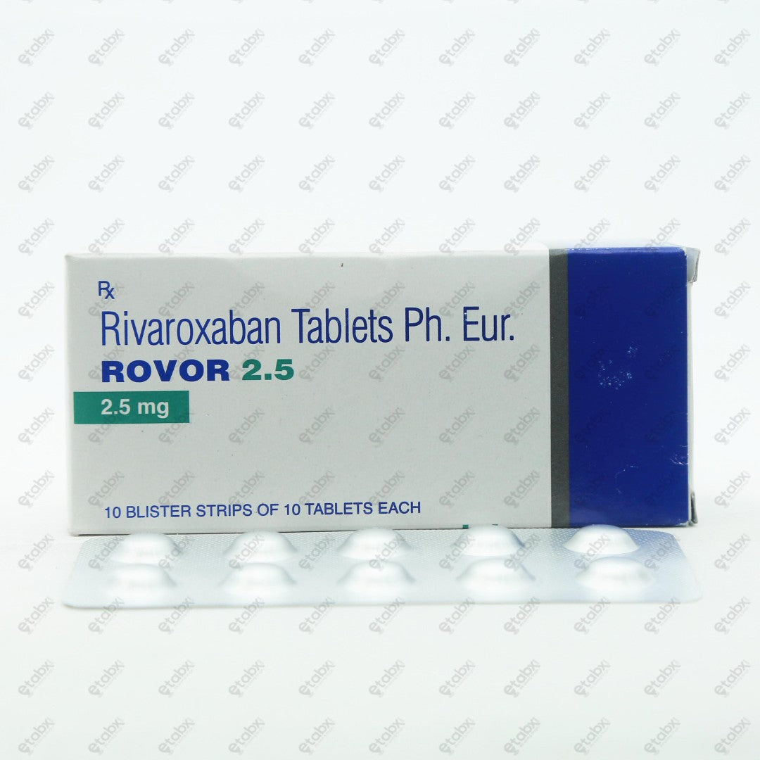 Rovor 2.5mg Tablet 10's