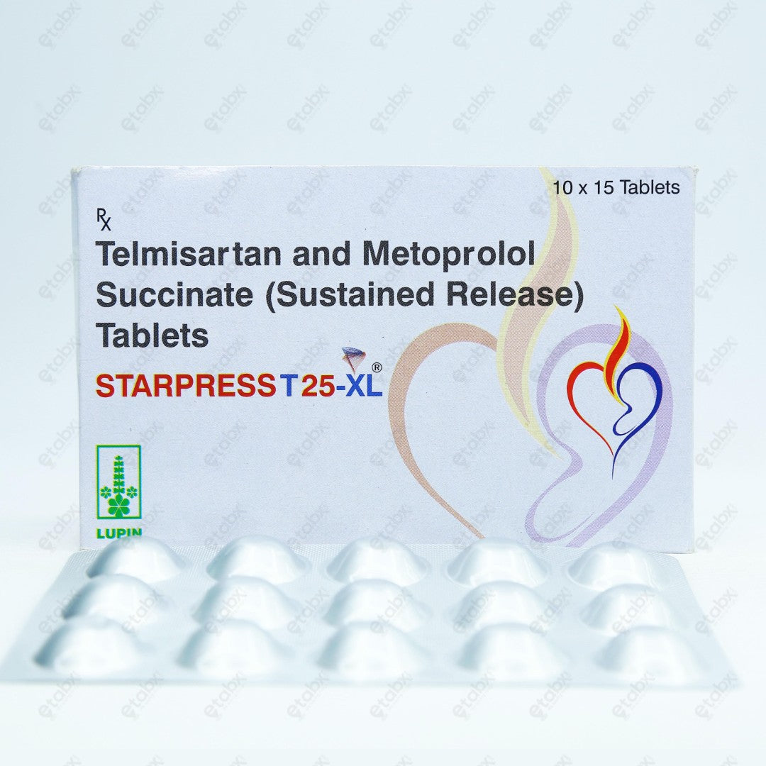 STARPRESS T XL 25mg 15's