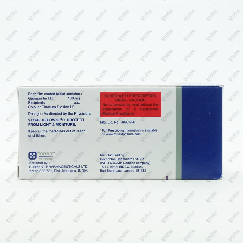 Gabator 100mg Tablet 10's
